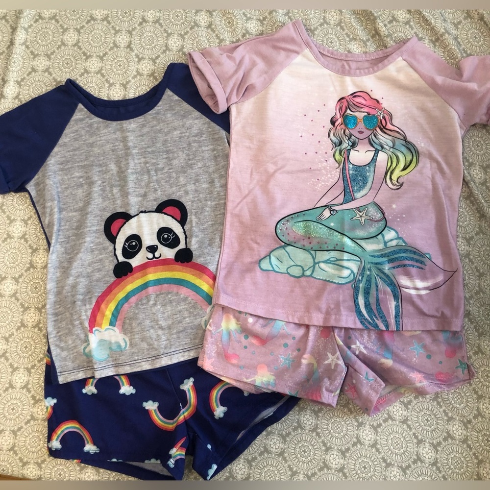 Girls Size XS Pajama Bundle
